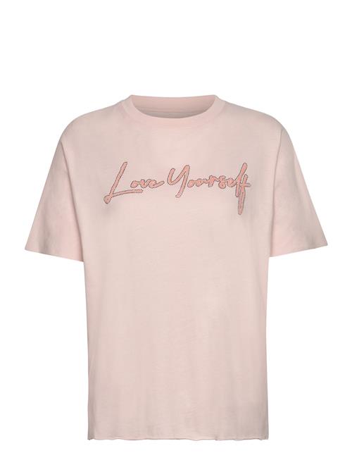 Tommer Co Love Yourself Strass Zadig & Voltaire Pink