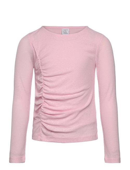 Top With Gathering At Front Lindex Pink