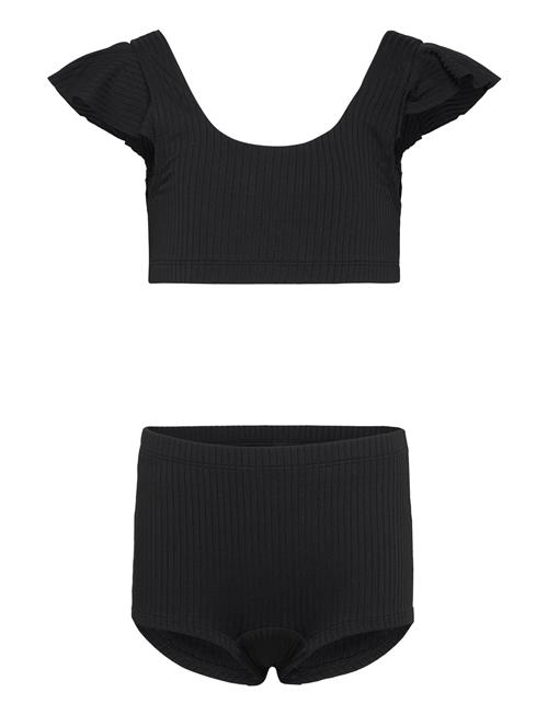 Bikini Frill On Shoulder Lindex Black