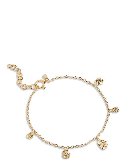 Refined Charms Bracelet Enamel Copenhagen Gold