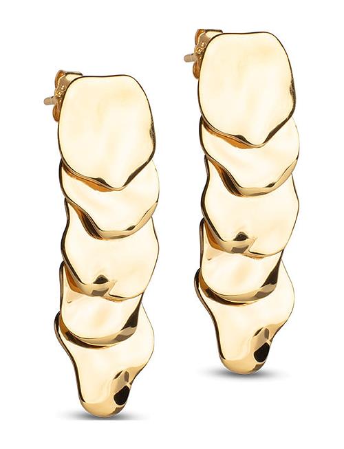 Sahara Earrings Enamel Copenhagen Gold