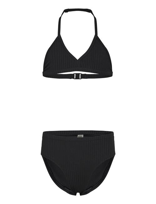 Bikini Triangle Rib Lindex Black