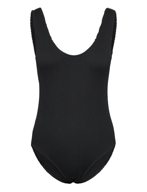 Swimsuit H Y Crepe Lindex Black