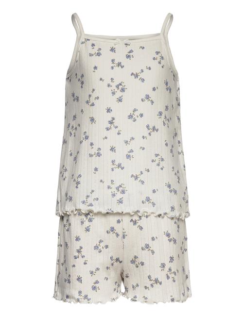 Pajama Pointelle Ss Lindex White