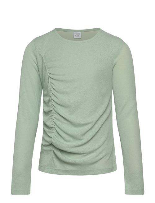 Top With Gathering At Front Lindex Green