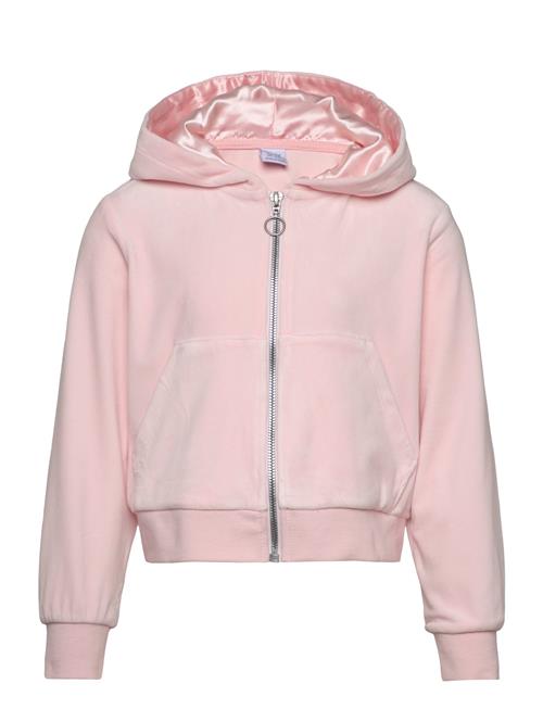 Velour Hoodie Lindex Pink