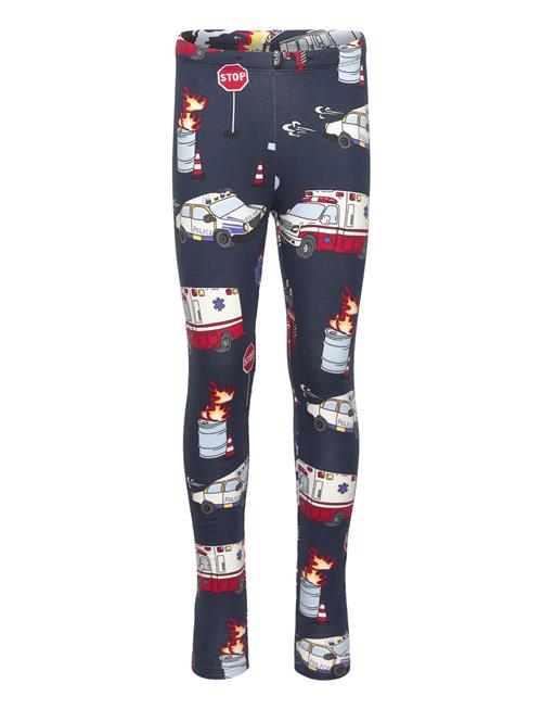 Leggings Sos Aop Lindex Navy