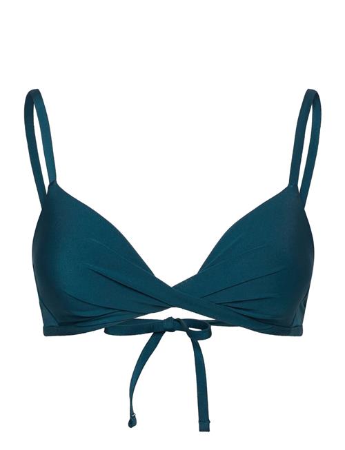 Swim Top Nicola Shiny Lindex Blue