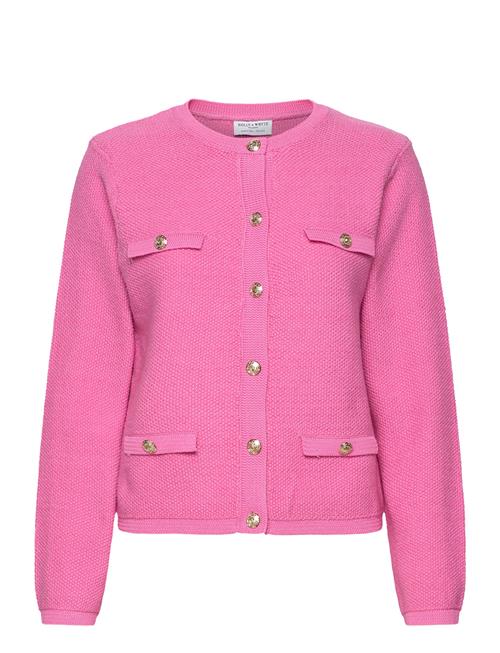 Jacket Juni Knitted Lindex Pink