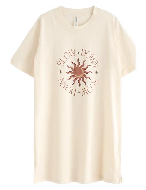 Big T Night Dress Lindex Cream