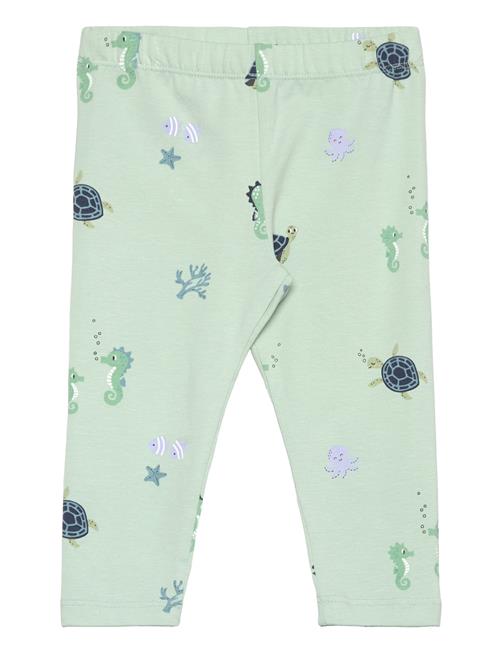 Leggings Ocean Aop Lindex Green