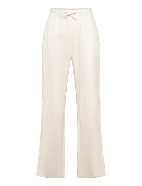 Trousers Staffan Linen Blend Lindex White