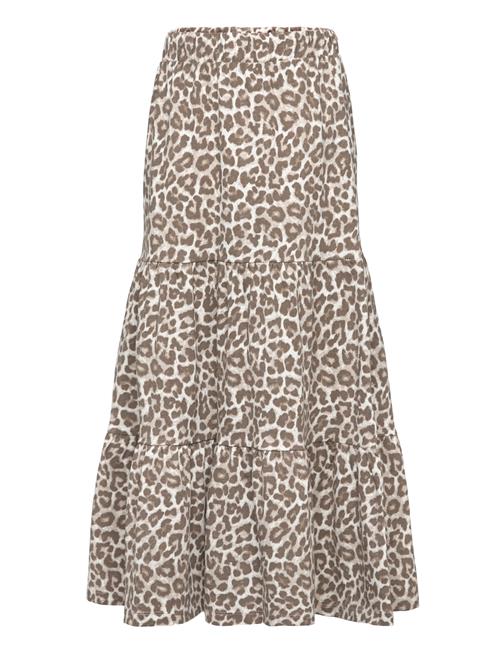 Skirt Maxi Jersey Lindex Beige