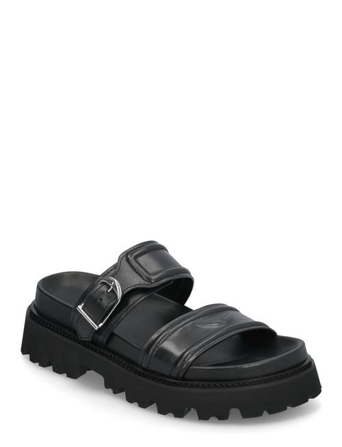 Ride Mule Semi-Shiny Calfskin Zadig & Voltaire Black