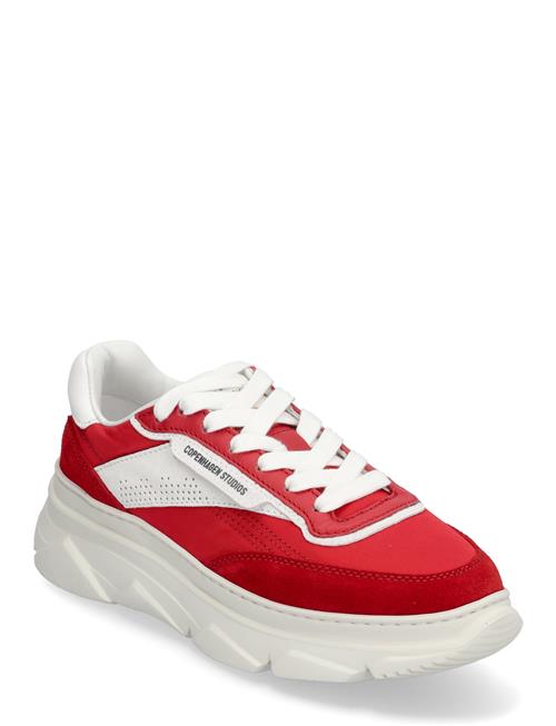 Cph56 Leather Mix Leo/White Copenhagen Studios Red