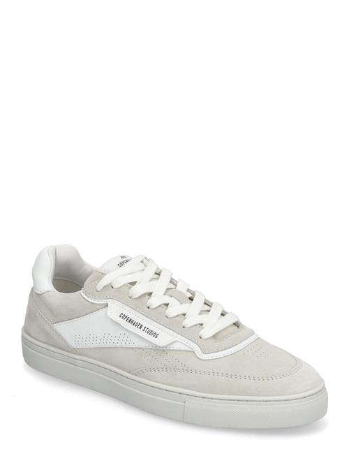 Cph90M Leather Mix Light Grey/White Copenhagen Studios White