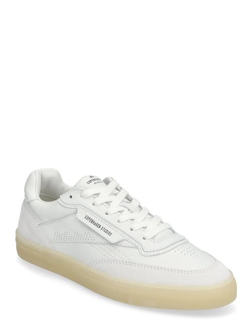 Cph90M Leather Mix Light Grey/White Copenhagen Studios White