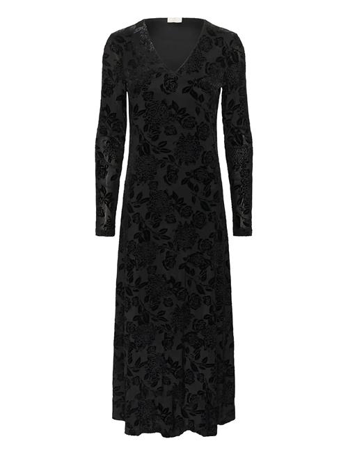 Karosa Dress Kaffe Black