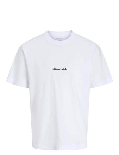 Jack & Jones Jornorrebro Emb Tee Ss Crew Neck Noos Jack & J S White