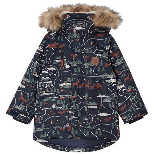Kuling Val Thorens Parka Navy Landscape 122 cm  Marineblå  122 cm  unisex