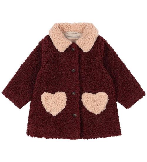 Konges Sløjd Fleecefrakke - Teddy - Calin - Cabernet