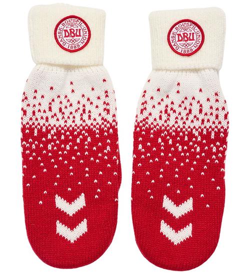 Hummel Vanter- Strik - hmlDBU Fan XMAS - Tango Red