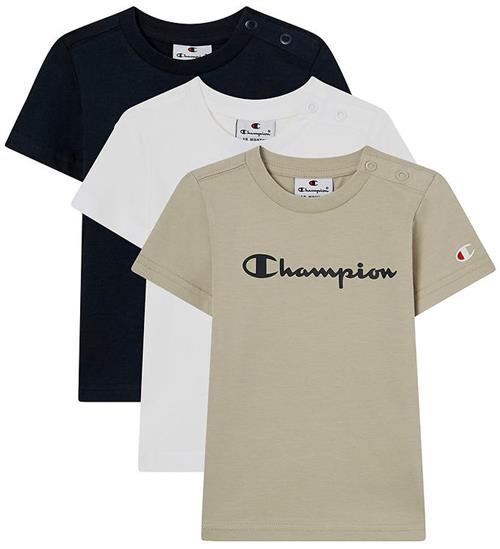 Champion T-shirt - 3-pak - Sky Captain