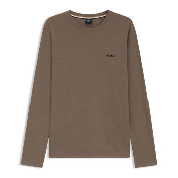 BOSS Waffle Sweatshirt Brun XX-Large Herre