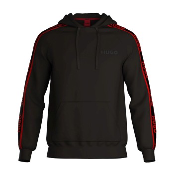 HUGO LIAM Hoodie Rød/Sort bomuld Large Herre