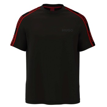 HUGO LIAM T-Shirt Rød/Sort bomuld XX-Large Herre