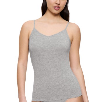 Triumph Beauty Layers Wool Spaghetti Top Grå uld Large Dame