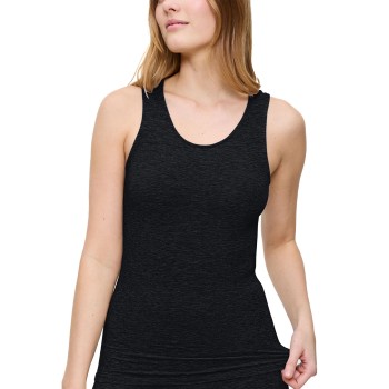 Triumph Beauty Layers Wool Tank Top Sort uld Medium Dame