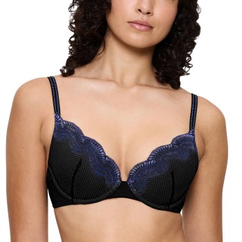 Triumph Bh Comfort Glam Wired Push-Up Bra Sort D 85 Dame