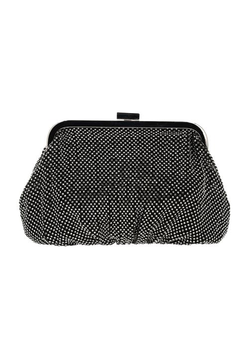 faina Clutch  sort / sølv