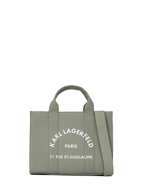Karl Lagerfeld Håndtaske  grøn / hvid