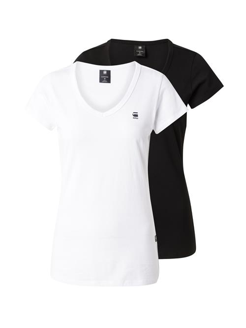 G-STAR Shirts  sort / hvid