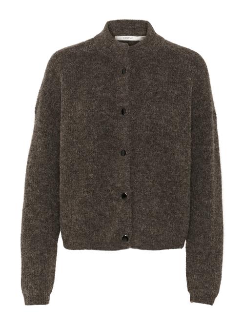 Se Gestuz Cardigan 'AlphaGZ'  choko ved About You