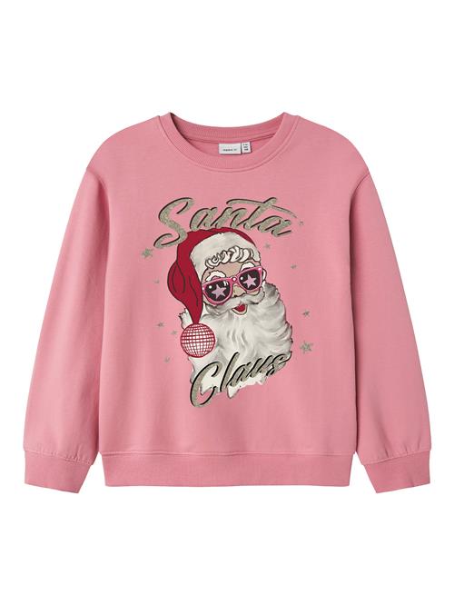 NAME IT Sweatshirt  pink / pitaya / rød / hvid