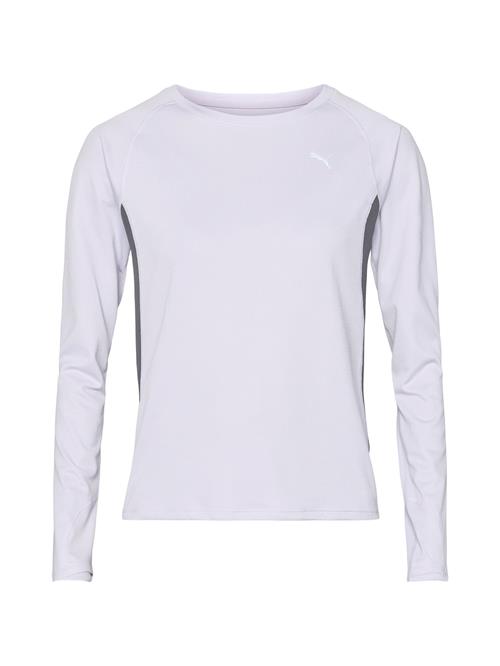 PUMA Funktionsbluse 'VELOCITY'  mørkegrå / pastellilla