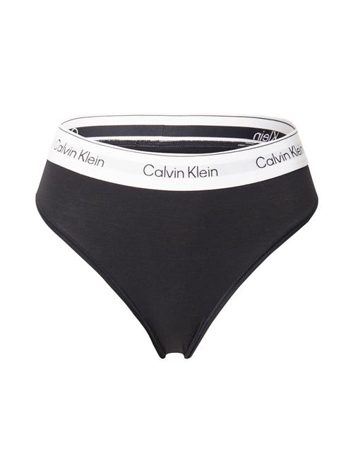 Calvin Klein Underwear Slip  sort / hvid