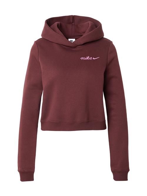 Nike Sportswear Sweatshirt 'Phoenix Fleece'  lyserød / burgunder