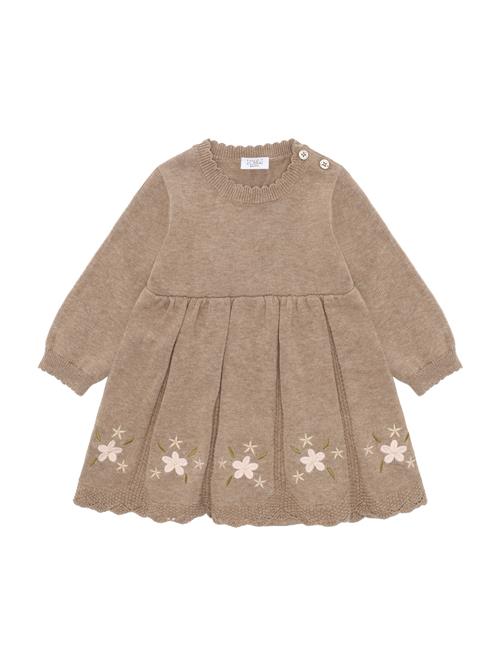 Hust & Claire Kjole 'Klara'  lysebeige / beige-meleret / oliven / pastelpink