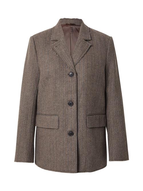 WEEKDAY Blazer 'Esme'  røgblå / mudderfarvet / mørkegrå