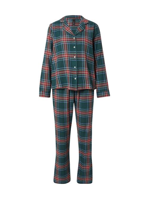Hunkemöller Pyjamas  guld / gran / rød / hvid