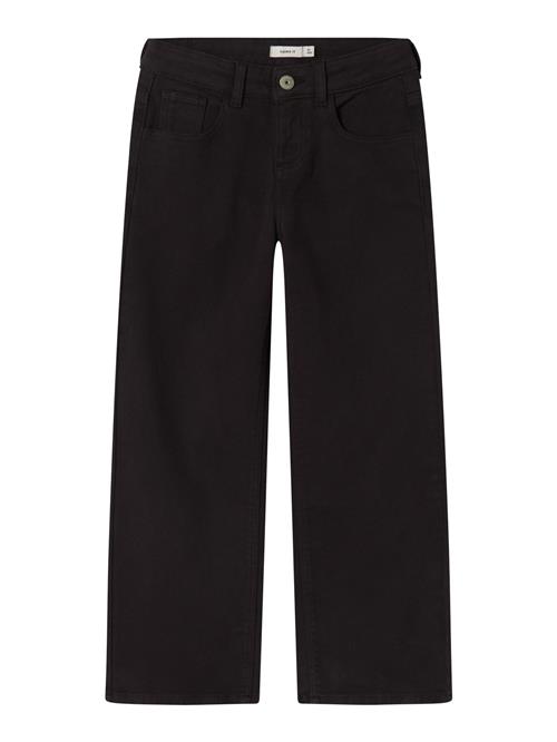 Se NAME IT Twill Wide Bukser Rose Black hos SmartKidz