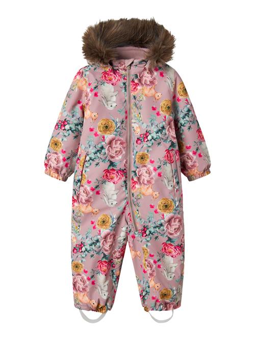 NAME IT Flyverdragt Snow10 Woodrose Flower Rabbit