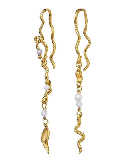 Elisa Earrings Maanesten Gold