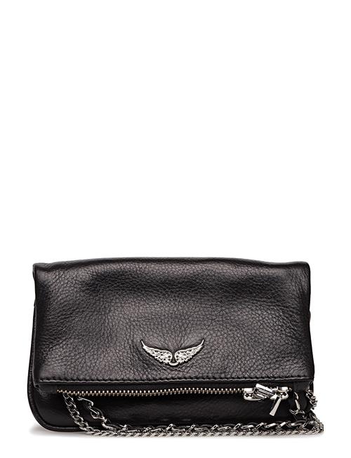 Rock Nano Grained Leather Zadig & Voltaire Black