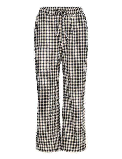 Pyjamasbyxor I Bäckebölja Lindex Black
