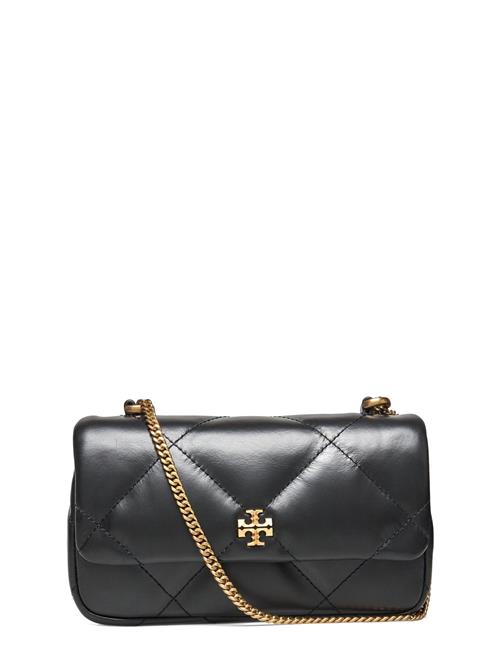 Kira Diamond Quilt Mini Flap Bag Tory Burch Black